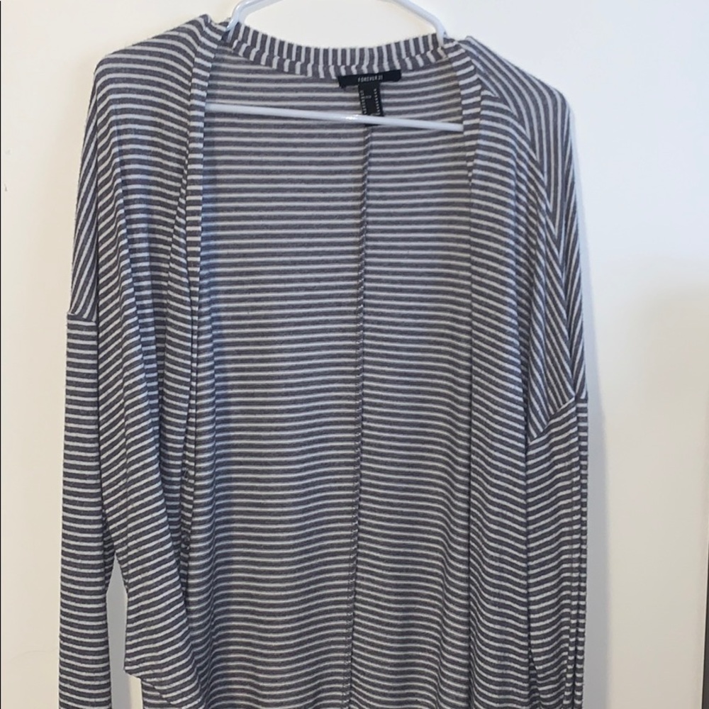 Striped Cardigan